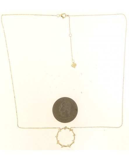 ROUND DIAMOND NECKLACE (TN790)