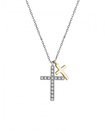 CROSS DIAMOND NECKLACE (TN798)