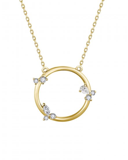 ROUND DIAMOND NECKLACE (TN813)