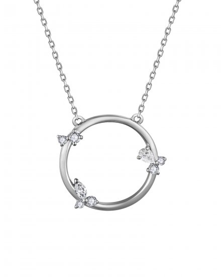 ROUND DIAMOND NECKLACE (TN813)