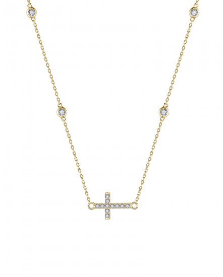 CROSS DIAMOND NECKLACE (TN820)