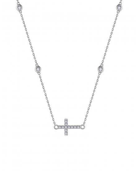 CROSS DIAMOND NECKLACE (TN820)