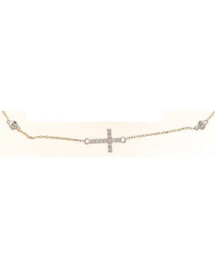 CROSS DIAMOND NECKLACE (TN820)