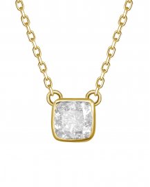 CUSHION DIAMOND NECKLACE (TN828)