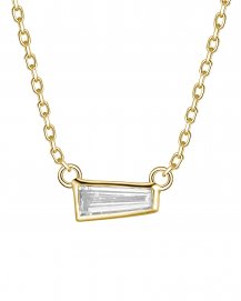 BAGUETTE DIAMOND NECKLACE (TN830)