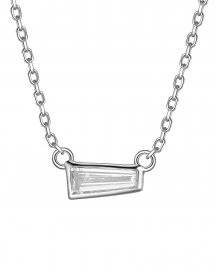 BAGUETTE DIAMOND NECKLACE (TN830)
