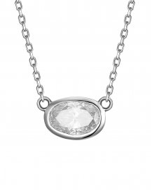 OVAL DIAMOND NECKLACE (TN831)