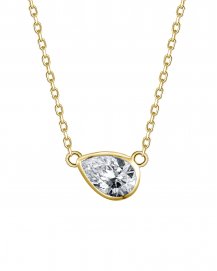 PEAR DIAMOND NECKLACE (TN832)