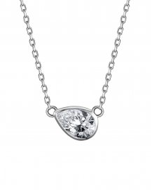 PEAR DIAMOND NECKLACE (TN832)