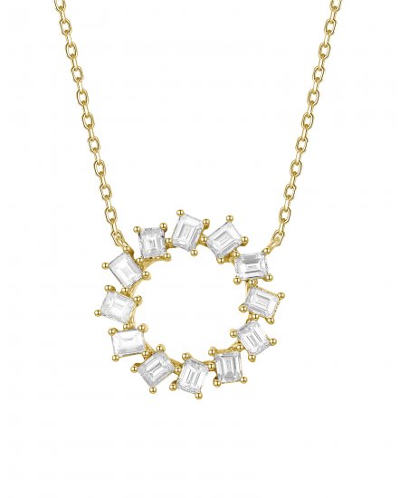 ROUND DIAMOND NECKLACE (TN837)