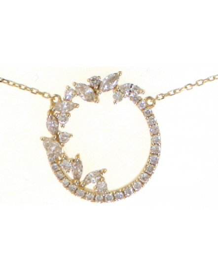 ROUND DIAMOND NECKLACE (TN849)