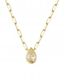 PEAR DIAMOND NECKLACE (TN855)