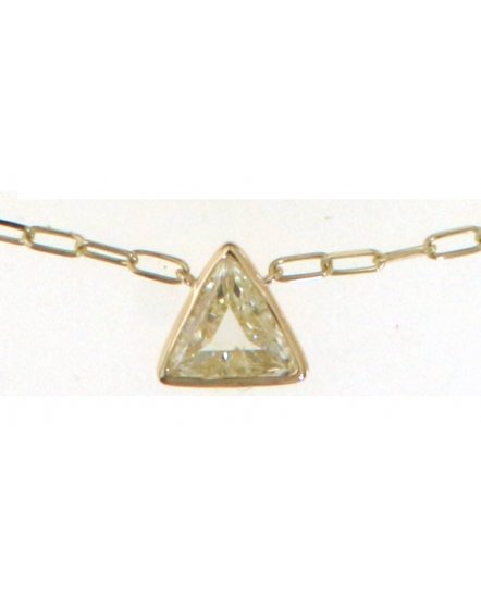 TRIANGLE DIAMOND NECKLACE (TN857)