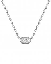 OVAL DIAMOND NECKLACE (TN894)