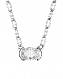 OVAL DIAMOND NECKLACE (TN926)