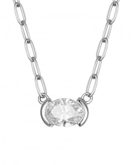 OVAL DIAMOND NECKLACE (TN926)