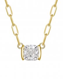CUSHION DIAMOND NECKLACE (TN929)