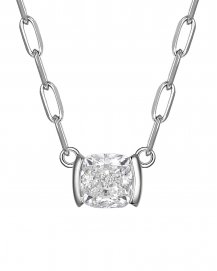 CUSHION DIAMOND NECKLACE (TN929)