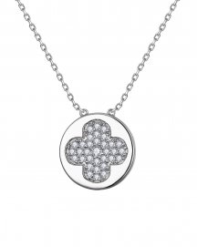 CLOVER STYLE DIAMOND NECKLACE (TN932)