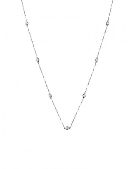 OVAL DIAMOND BY THE YARD NECKLACE (TN949)
