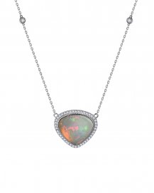 OPAL DIAMOND NECKLACE (TN961)