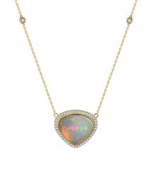 OPAL DIAMOND NECKLACE (TN961)
