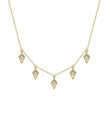 DIAMOND DANGLE NECKLACE (TN987)