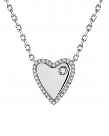 HEART SHAPE DIAMOND NECKLACE (TN988)