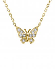 BUTTERFLY DIAMOND NECKLACE (TN989)