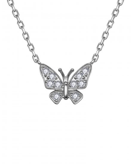 BUTTERFLY DIAMOND NECKLACE (TN989)