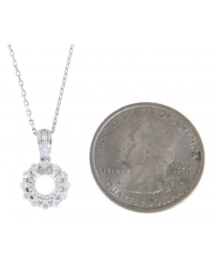 ROUND DIAMOND PENDANT (TP1015)