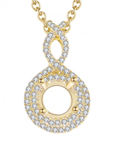  ROUND DIAMOND PENDANT (TP1022)