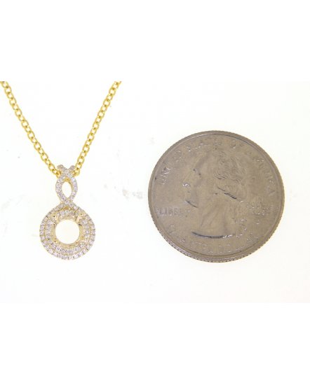  ROUND DIAMOND PENDANT (TP1022)