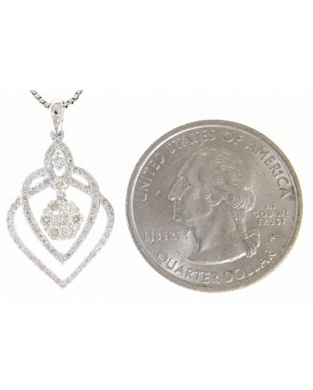 LEAF DIAMOND PENDANT (TP1063)