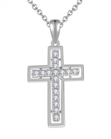 CROSS DIAMOND PENDANT (TP1077)