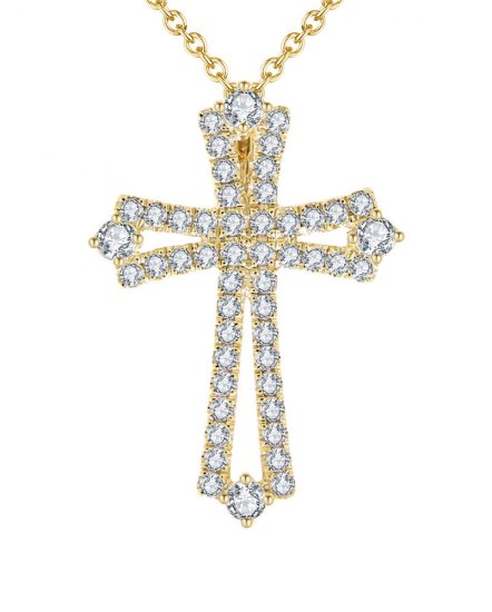CROSS DIAMOND PENDANT (TP1101)