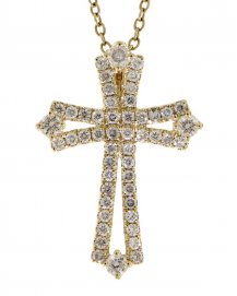 CROSS DIAMOND PENDANT (TP1104)