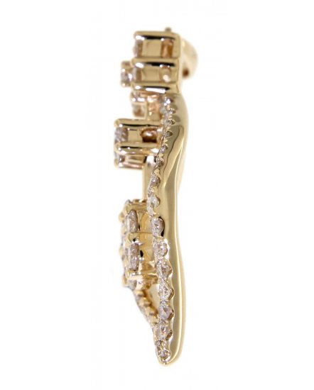 LEAF STYLE DIAMOND PENDANT (TP1135)