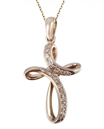 CROSS DIAMOND PENDANT (TP1158)