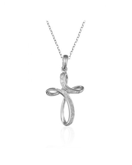 CROSS DIAMOND PENDANT (TP1158)
