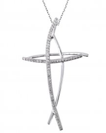 CROSS DIAMOND PENDANT (TP1196)