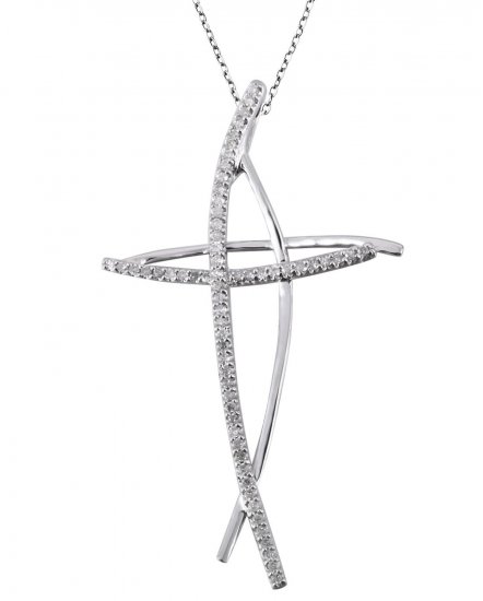 CROSS DIAMOND PENDANT (TP1196)
