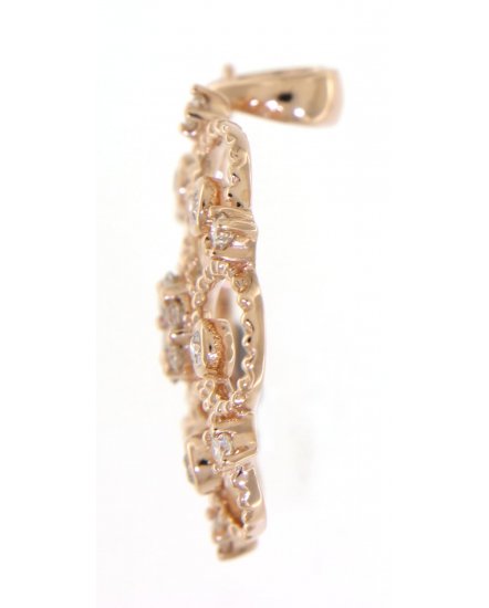 FLORAL STYLE DIAMOND PENDANT (TP1200)