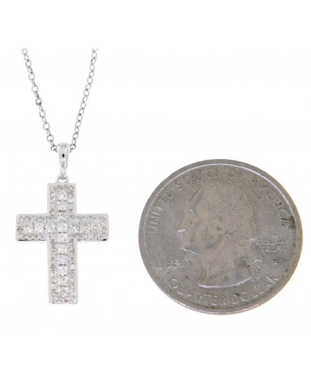CROSS DIAMOND PENDANT (TP1228)