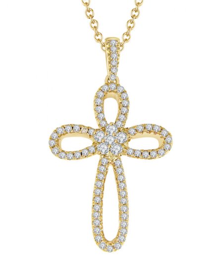CROSS DIAMOND PENDANT (TP1260)