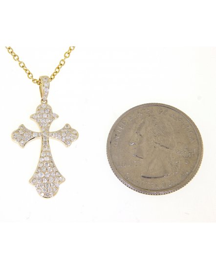 CROSS DIAMOND PENDANT (TP1301)