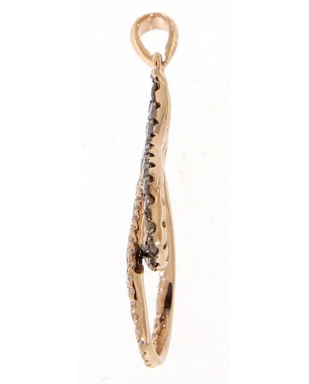 LEAF STYLE DIAMOND PENDANT (TP1334)