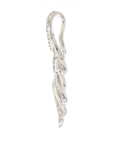 LEAF STYLE DIAMOND PENDANT (TP1374)