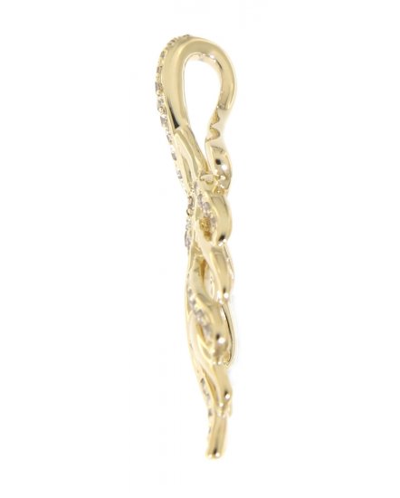 LEAF STYLE DIAMOND PENDANT (TP1374)