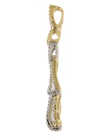 PEAR STYLE DIAMOND PENDANT (TP1386)